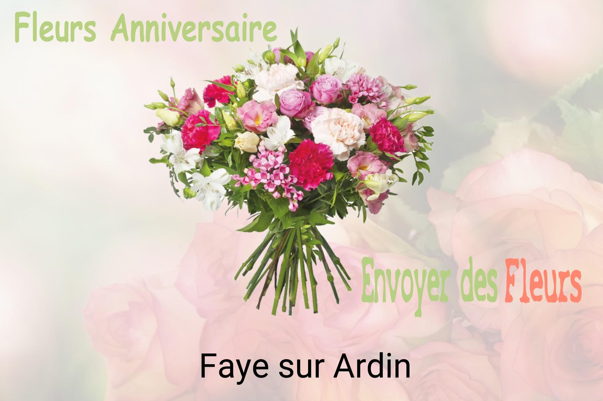 Bouquet de fleurs d’anniversaire livré à Faye-sur-Ardin